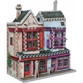 Harry Potter: Quality Quidditch Supplies - 3D Jigsaw Puzzle