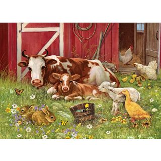 Barnyard Babies - Family Pieces Puzzle