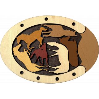 Constantin Animal Puzzles: Wild Horses