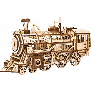 ROKR Wooden Mechanical Gears Model  - Locomotive