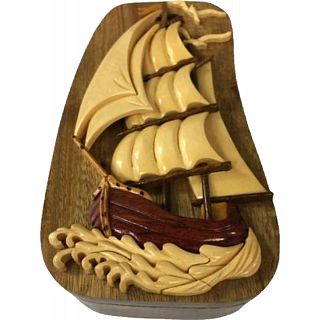 Tall Ship - 3D Puzzle Box
