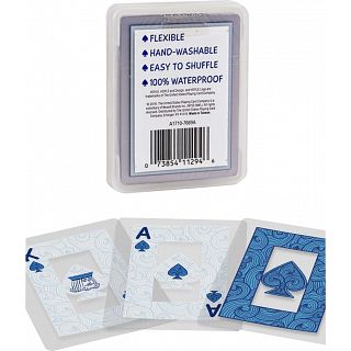 Clear Waterproof Plastic Playing Cards