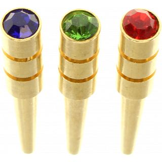 9 Brass Cribbage Pegs