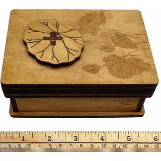 Lotus Box - Wooden Puzzle Box