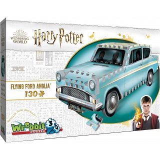 Harry Potter: Flying Ford Anglia - Wrebbit 3D Jigsaw Puzzle