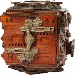 Mecanigma - Wooden DIY Puzzle Box Kit