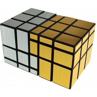 Siamese Mirror Cube - Gold and Silver Label
