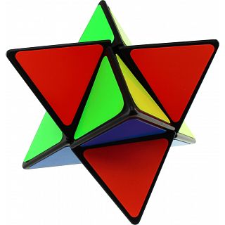 Pyraminx Star 2x2x2 - Black Body (mod)
