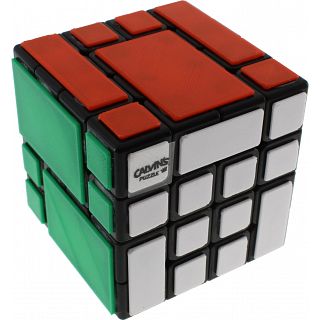 Evgeniy Bricks Cube 4 Bandaged 4x4x4 - Black Body