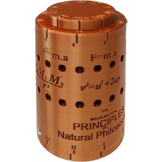 Newton Cryptex Cylinder Puzzle Box