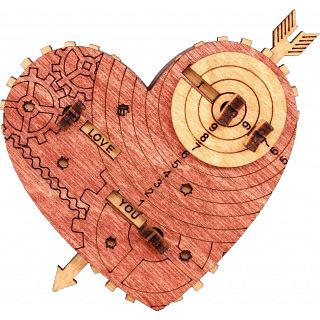 Tin Woodman's Heart - Puzzle Treasure Box