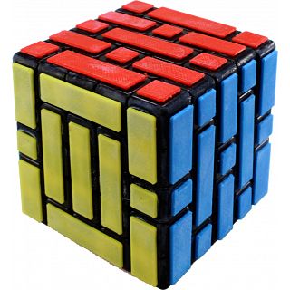 Burr Cube-5 Bandaged 5x5x5 - Black Body