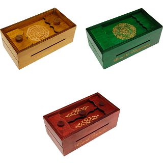 Group Special - a set of 3 Secret Opening Boxes - Engraved