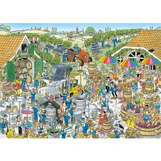 Jan van Haasteren Comic Puzzle - The Winery (1000 Pieces)