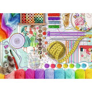 Needlework Station - Large Piece Format