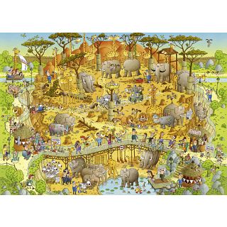 Funky Zoo: African Habitat