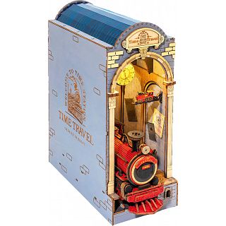 Rolife DIY Book Nook Shelf Insert (Bookend) - Time Travel