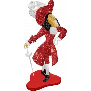 3D Crystal Puzzle Deluxe - Captain Hook