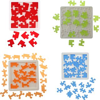 Group Special of 4 Yuu Asaka Hanayama Version Puzzles