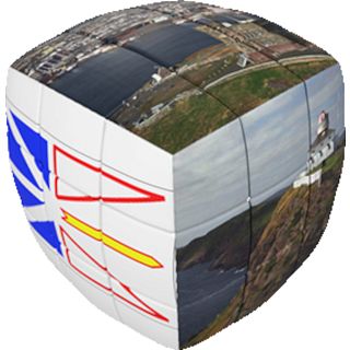 V-CUBE 3 Pillow (3x3x3): Newfoundland & Labrador