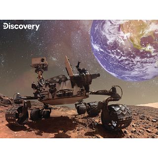 Rover on Mars - Discovery - 3D Lenticular Jigsaw
