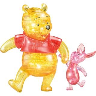 3D Crystal Puzzle Deluxe - Winnie The Pooh and Piglet