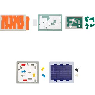 .Level 9 and 10 - a set of 5 Yuu Asaka Original Version Puzzles