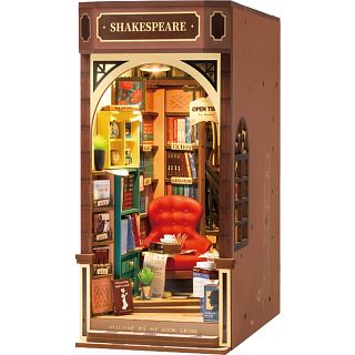 Rolife DIY Book Nook Shelf Insert (Bookend) - Bookstore