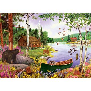 Bear Lake - Tray Puzzle