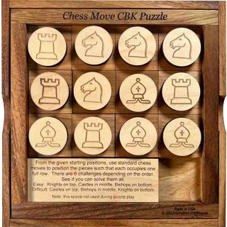 Chess Moves CBK Puzzle
