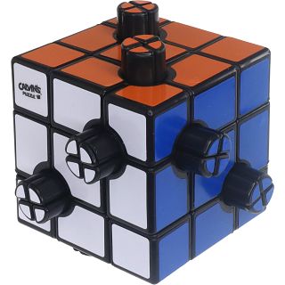 Evgeniy Button Cube (2-Holes, 1/4) - Black Body
