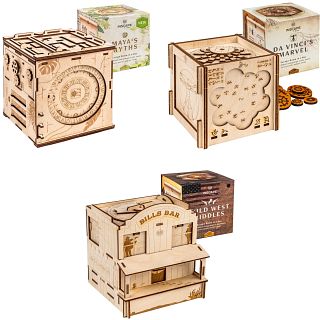 Inscape: Escape Room in a Box - Set of 3 Puzzles