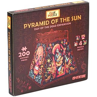 CluePuzzle Expansion: Pyramid of the Sun - Day of the Dead