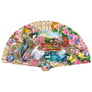 Swan Bridge - Shaped Jigsaw Puzzle