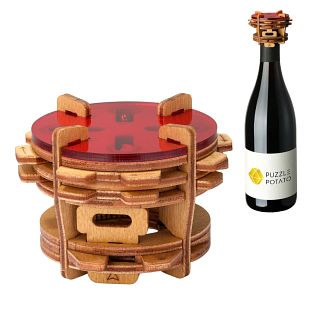 Topsy-Turvy: Wine Bottle Puzzle