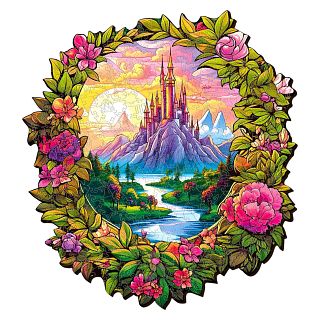 Magical Forest - 300 Piece Shaped Wooden Jigsaw Puzzle