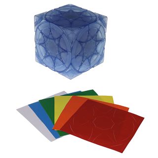 Dual-Star Wheel Cube DIY - Ice Blue Body (Limited Edition)