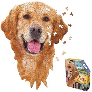 I AM Golden - Shaped Jigsaw Puzzle