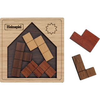 Heimspiel - Two-sided packing puzzle