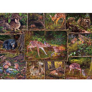 Into The Woods - Family Pieces Puzzle