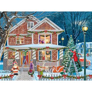 Decorating the house