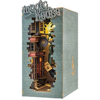 Rolife DIY Book Nook Shelf Insert (Bookend) - Magic House