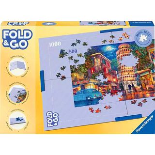 Puzzle Fold & Go - Handy Storage and Assembly