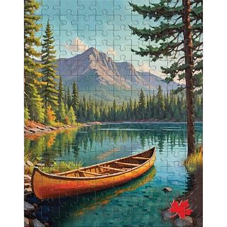 Mini Travel Puzzle - Canoe Lake