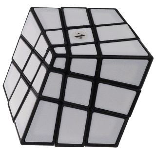 Squished 3x3x3 Cube with White Tiles