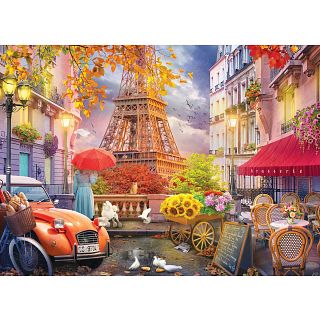 View of Paris - Large Piece Family Puzzle