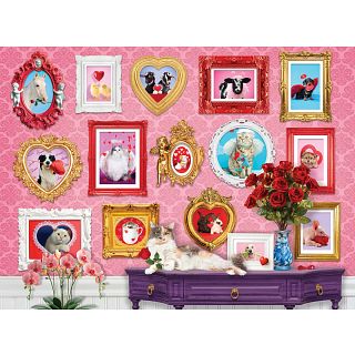 For The Love Of Animals - Large Piece Jigsaw Puzzle