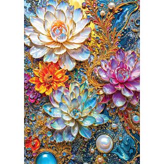 Pearlescent Waterlilies