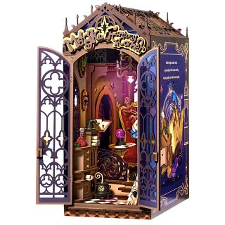 Rolife DIY Book Nook Shelf Insert (Bookend) Magic Fantasy Corner