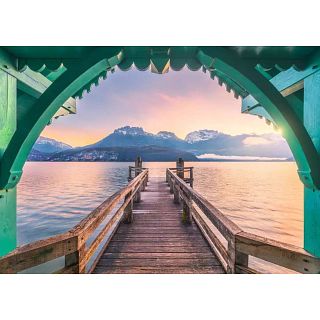 Beautiful Walkways: Footbridge at Lac D'Annecy